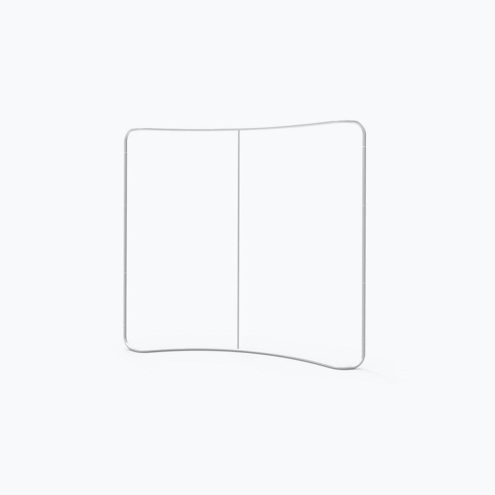 8ft Curved Tension Fabric Display (Hardware Only)