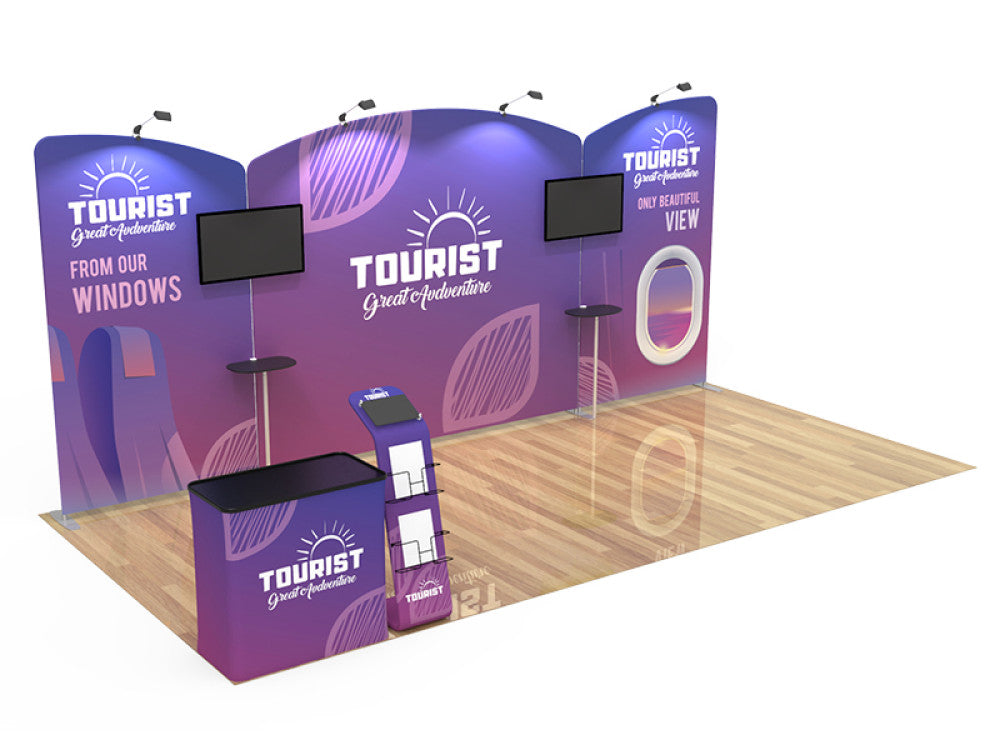 10x20ft Custom Booth 02
