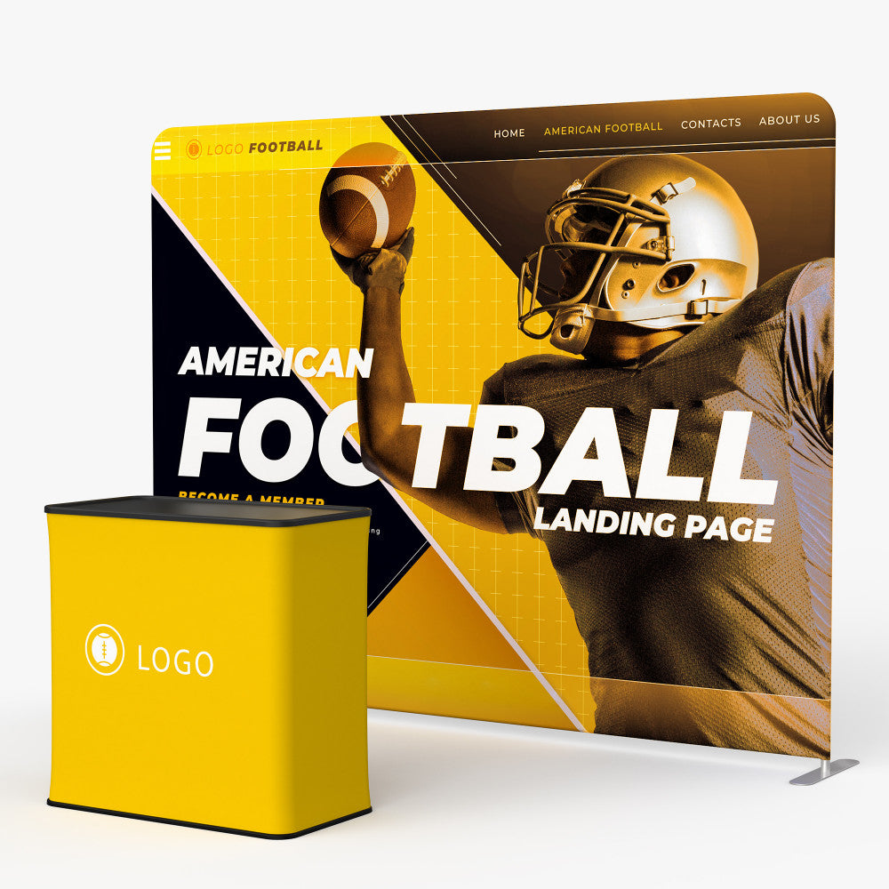Straight Tension Fabric Displays