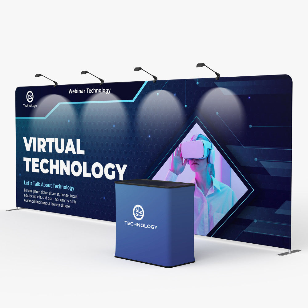 Straight Tension Fabric Displays